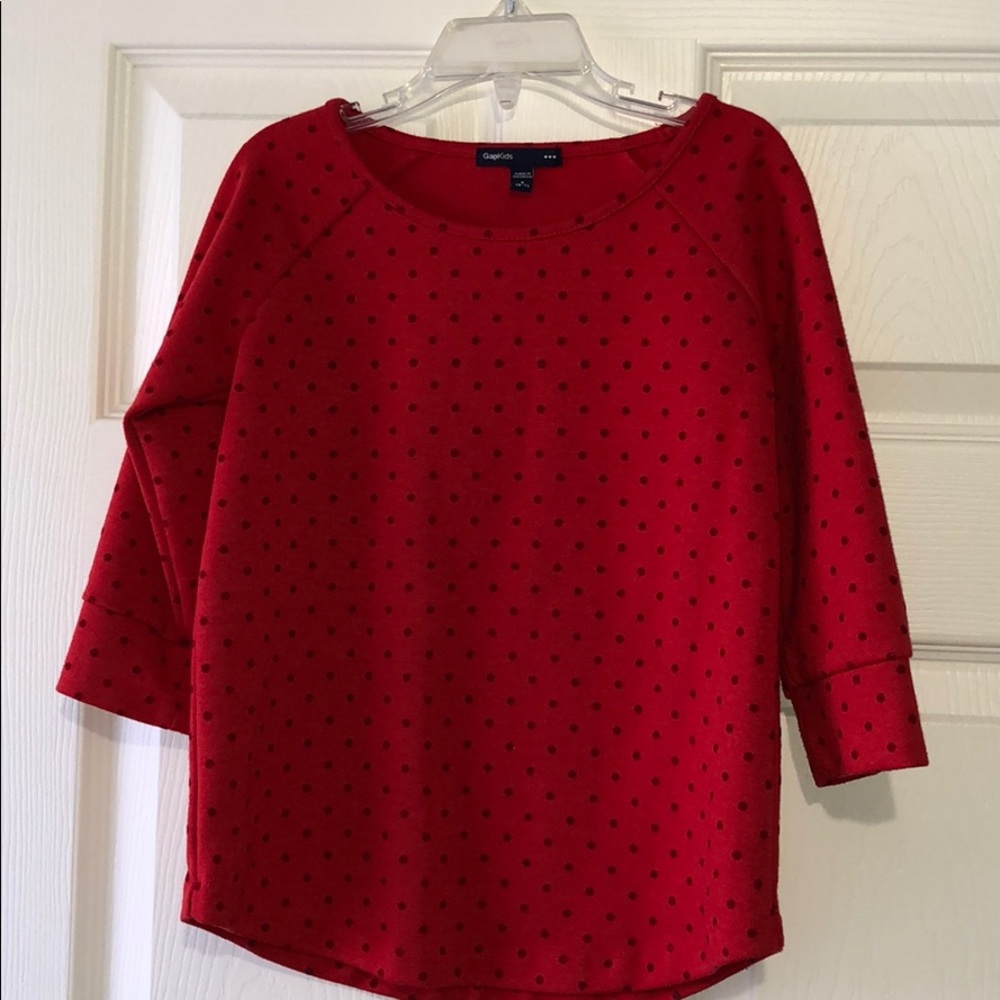 GapKids Red Sweater size S 6-7